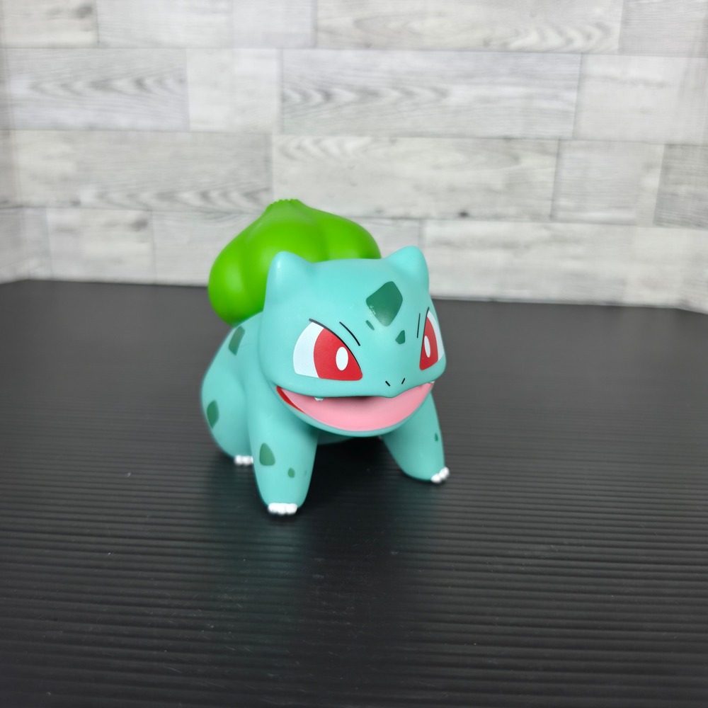 Pokemon Bulbasaur Vinyl Figure Collectible Teal Green 3.5 Inch Toy